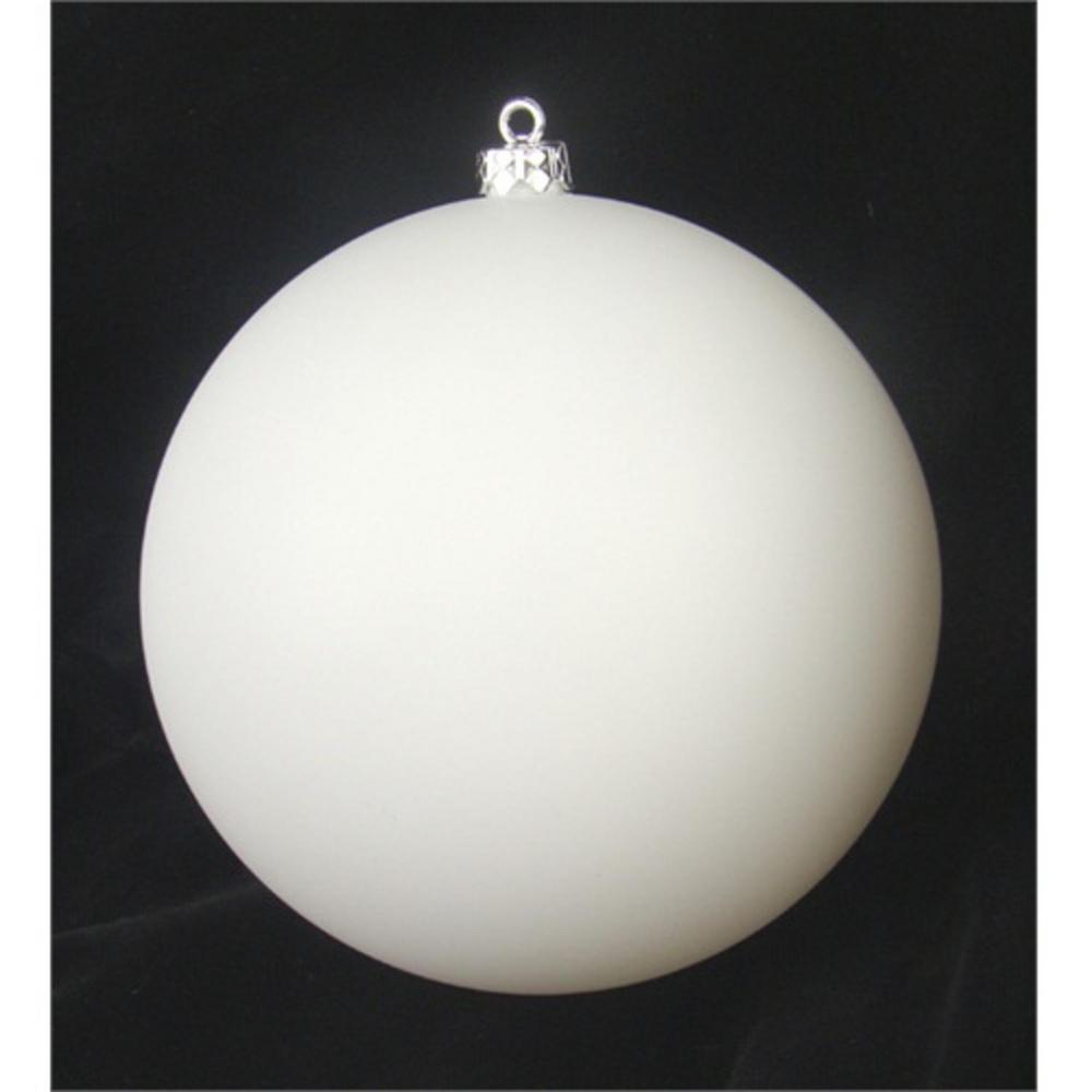 plain white ball ornaments