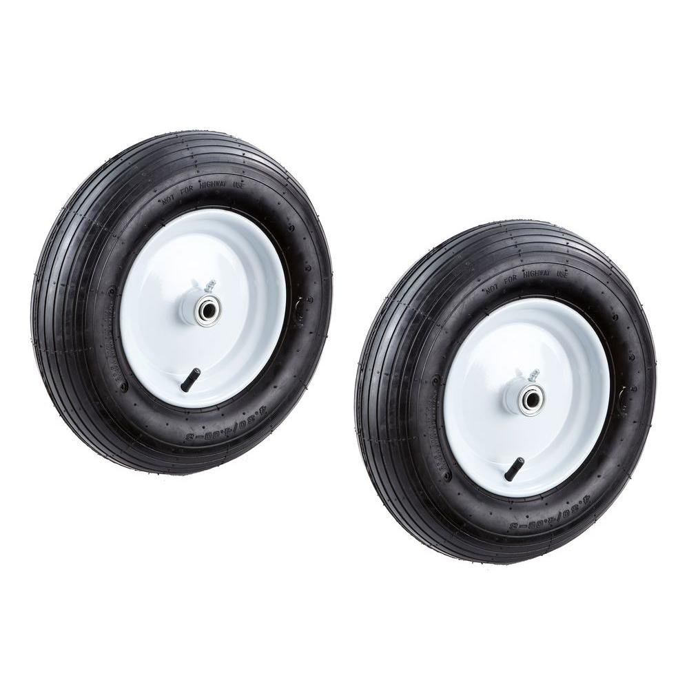 Farm & Ranch 16 inch Replacement Pneumatic Wheelbarrow Tire (2-Piece) by Farm & Ranch