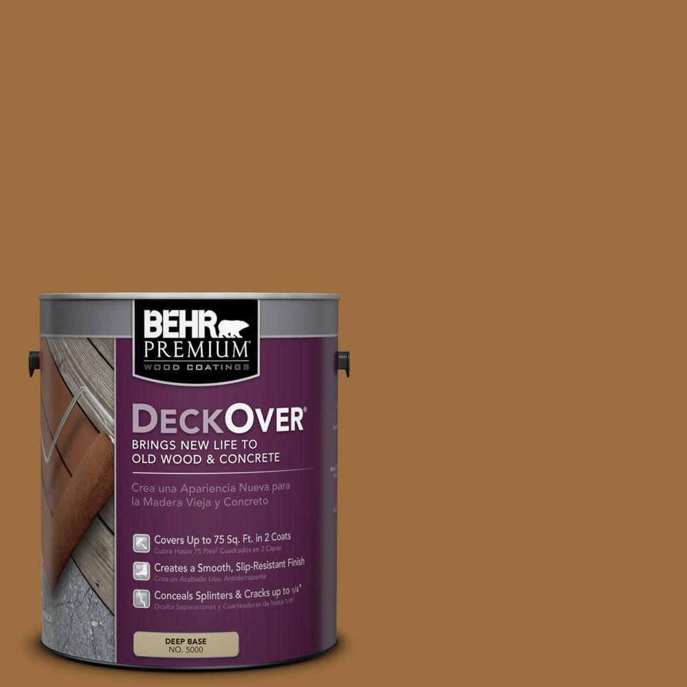 Behr Premium Deckover 1 Gal Sc 146 Cedar Solid Color Exterior Wood Sc 146 Cedar Solid Color Exterior Wood And
