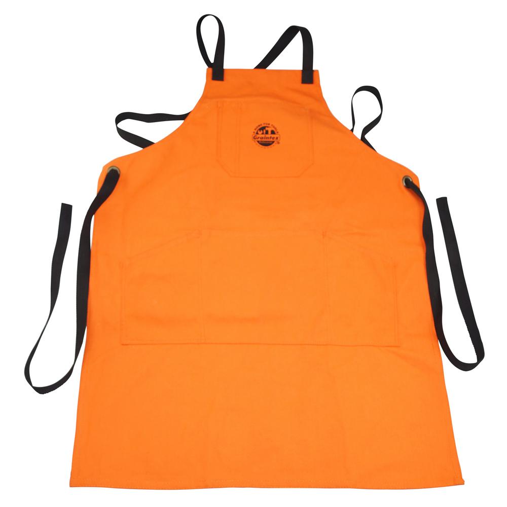 orange apron