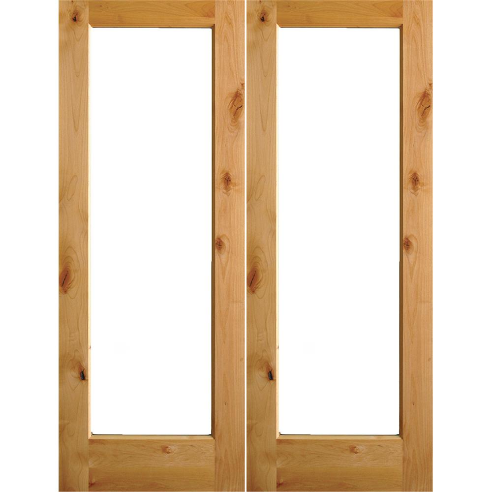 Krosswood Doors 60 in. x 96 in. Rustic Knotty Alder Right Krosswood Doors 60 in. x 96 in. Rustic Knotty Alder Right