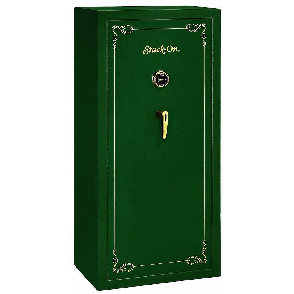 Stack-On 22 Gun Hunter Green Combination Lock Security Safe by Stack-On
