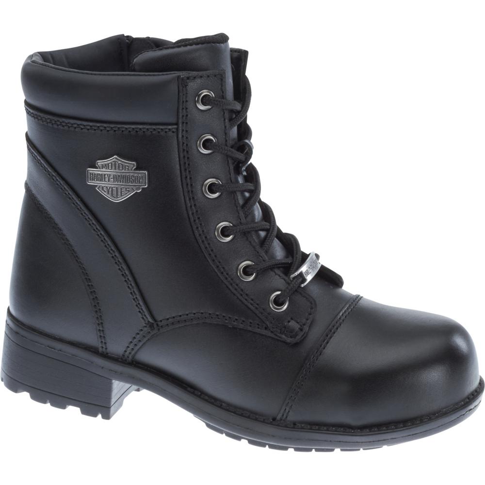 7.0 M Black Steel Toe Boot-D83883 