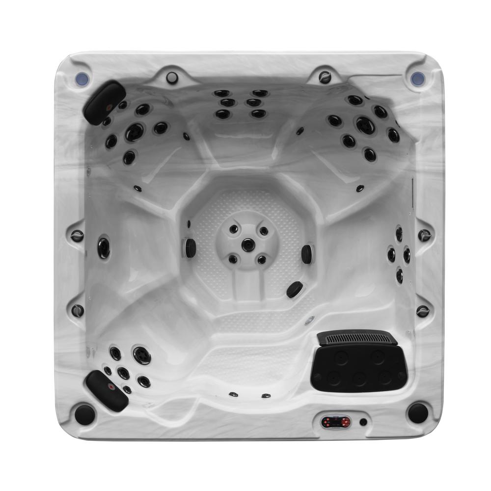 Canadian Spa Company Victoria 7 Person 44 Jet Hot Tub With Led Victoria 7 Person 44 Jet Hot Tub