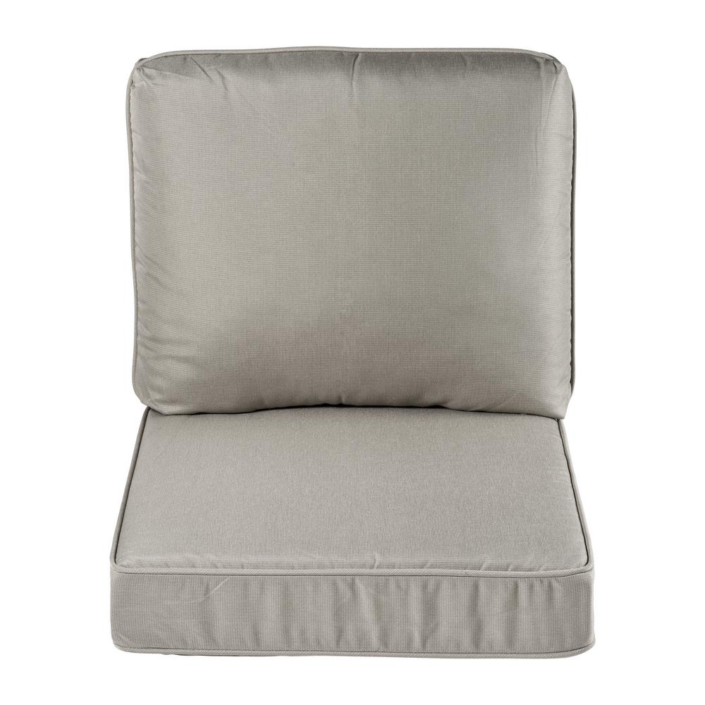 Hampton Bay Spring Haven 23 25 X 27 Outdoor Lounge Chair Cushion