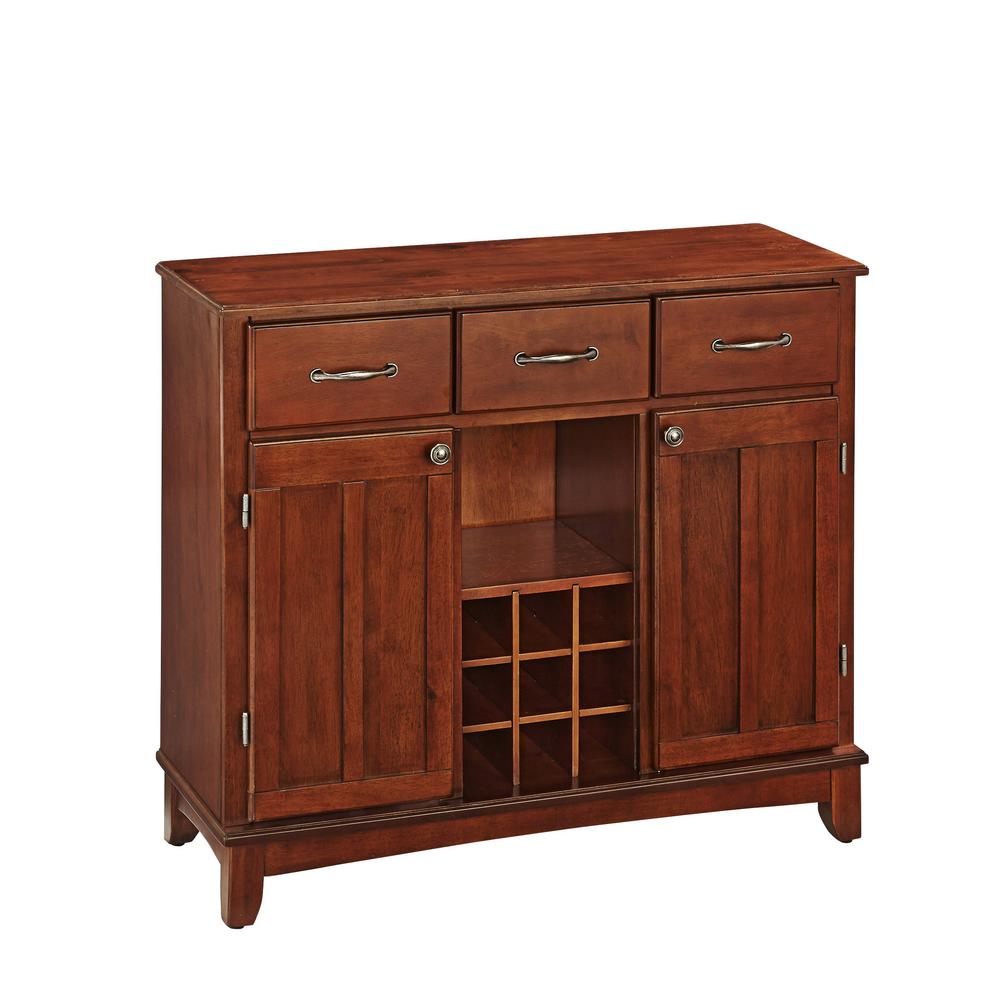 Cherry Buffet With Wine Storage