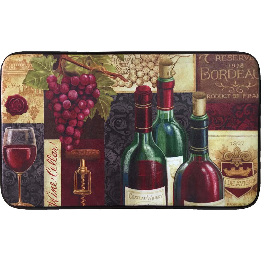 No Additional Features Home Dynamix Multi Kitchen Rugs Mats Designer