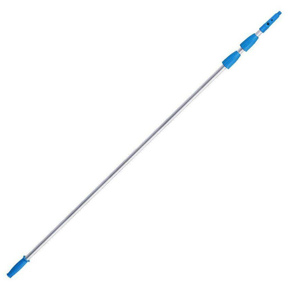 Unger 8-20 ft. Aluminum Telescopic Pole with Connect and Clean Locking Cone and... by Unger