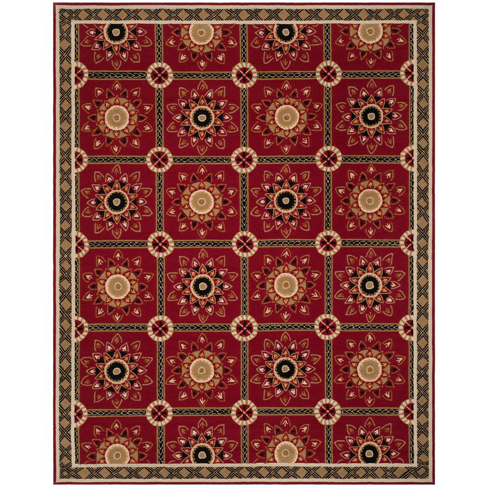 Safavieh Easy Care Red Natural 8 Ft X 10 Area Rug Ezc711a Easy Care Red Natural 8 Ft X 10 Area Rug