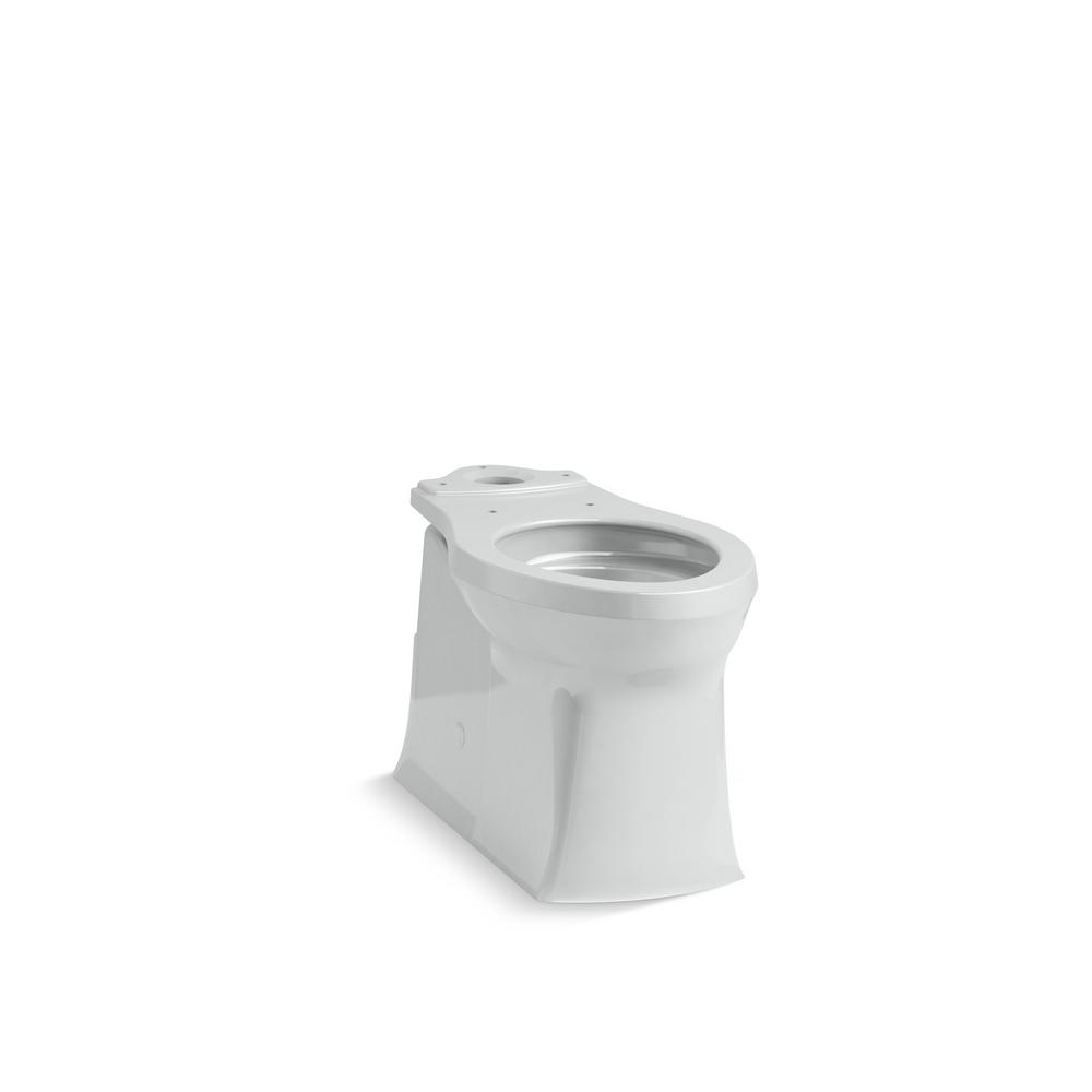 Kohler Corbelle 16 5 In Skirted Elongated Toilet Bowl Only Ice Skirted Elongated Toilet Bowl