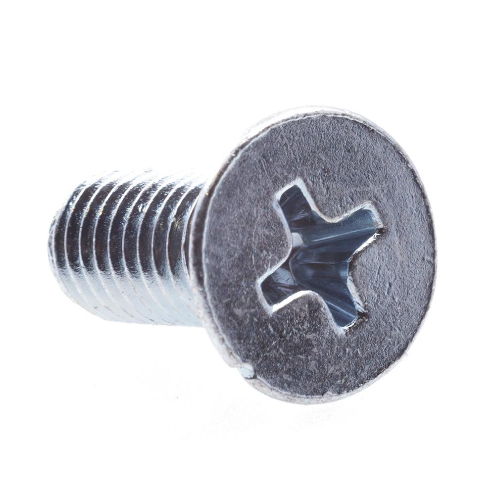 Prime-Line Viti Per Macchina In Acciaio Inox - M5-0.8 X 60mm - Testa Piatta Phillips - Confezione Singola