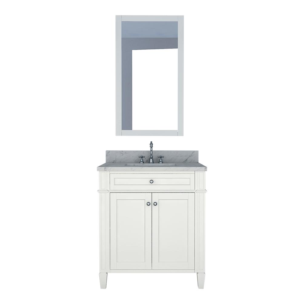 Design Element Birmingham 30 in. W x 22 in. D Bath Vanity ...