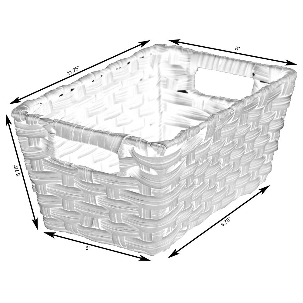 plastic basket organizer