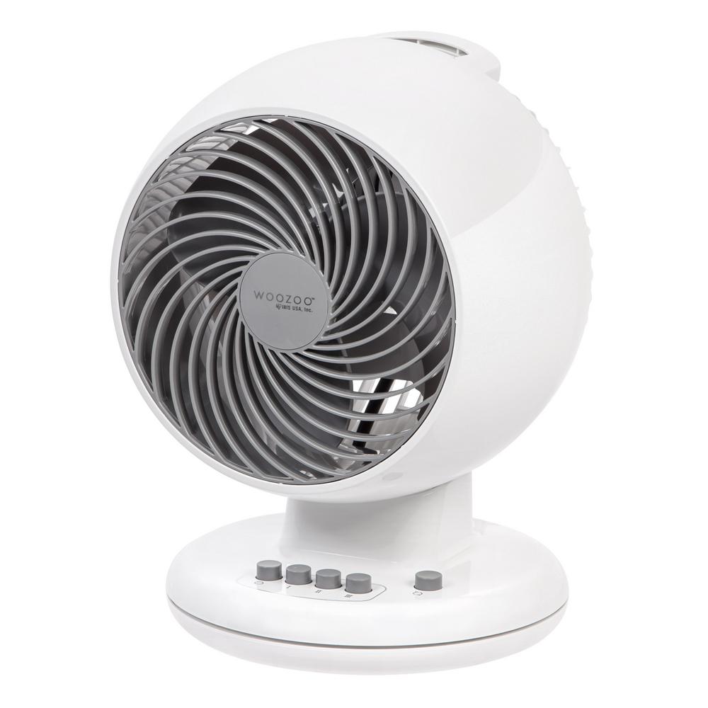 3-Speed Oscillating Personal Fan 8 in. Strong Cooling Small Compact