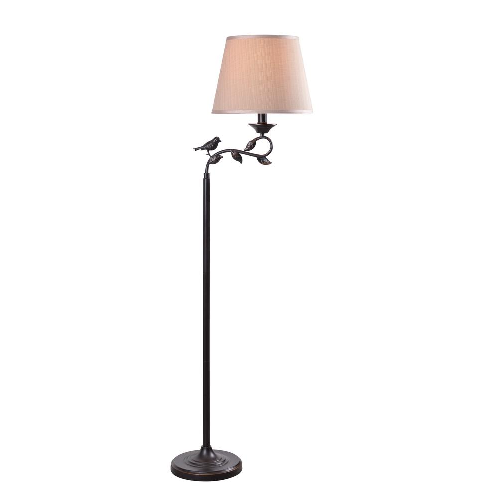 Kenroy Home Birdsong 60 5 In Oil Rubbed Bronze Outdoor Floor Lamp Oil Rubbed Bronze Outdoor Floor Lamp