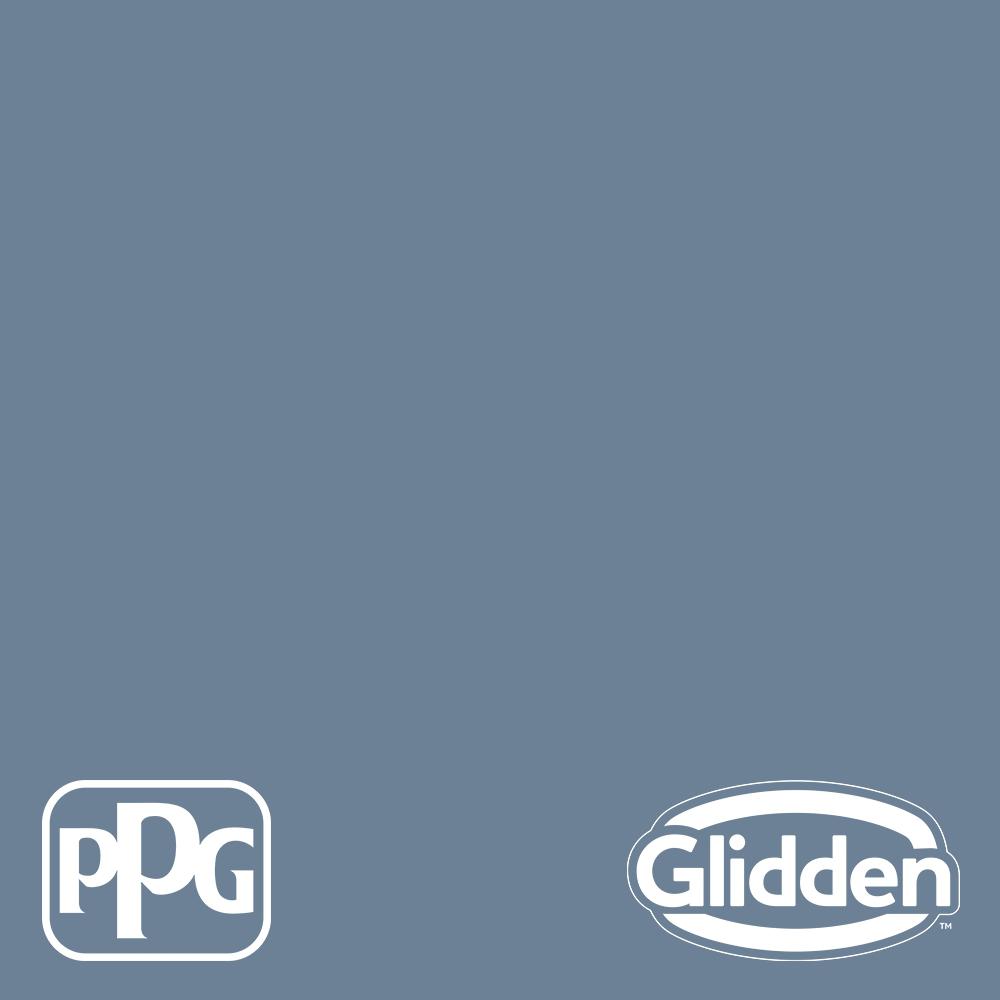 Ppg Diamond 1 Qt Ppg1163 5 Silver Blueberry Satin Interior Paint With Primer