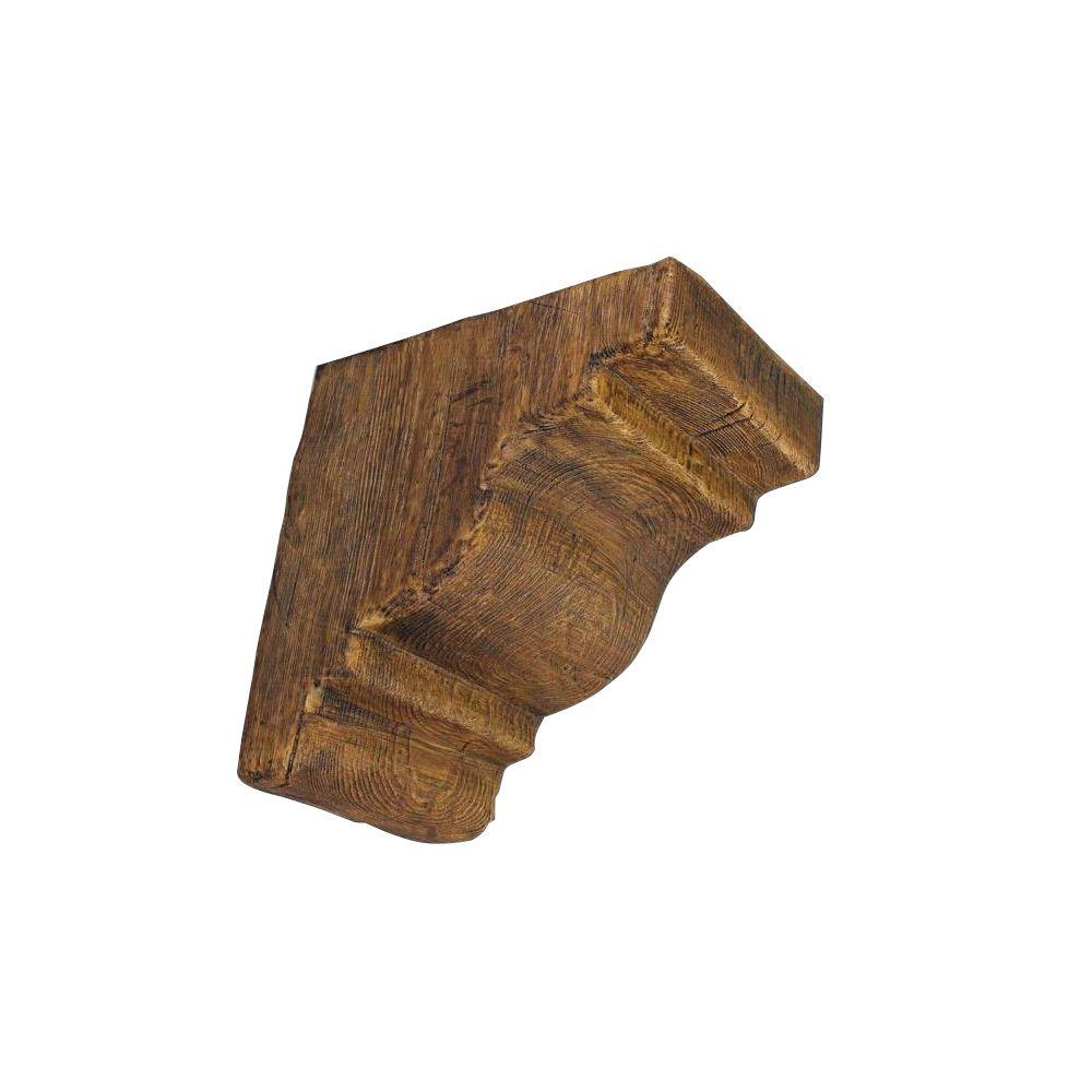 Large Wooden Corbels 6.5 X 4/" X 3/" also 7/" X 7/" Spindle Brackets