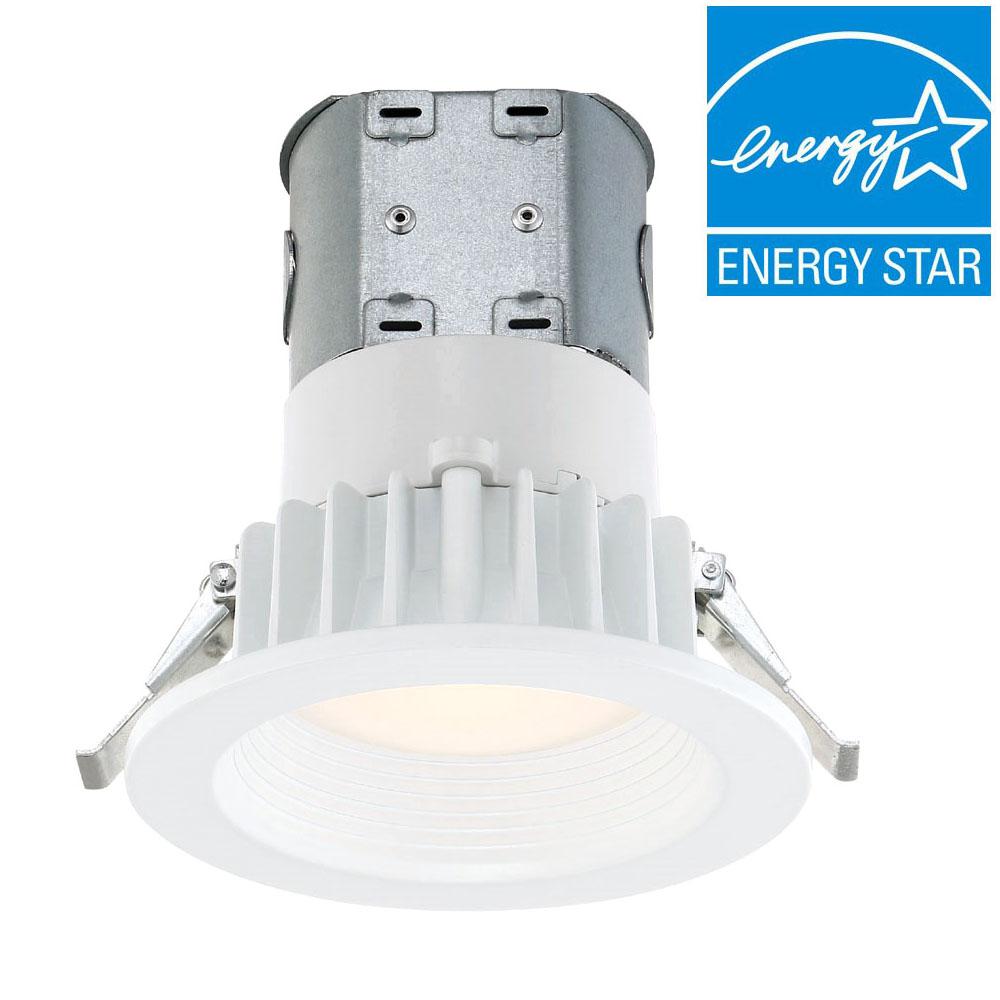 Envirolite Easy Up 4 In White Integrated Led Recessed Kit Envirolite Easy Up 4 In White Integrated Led Recessed Kit
