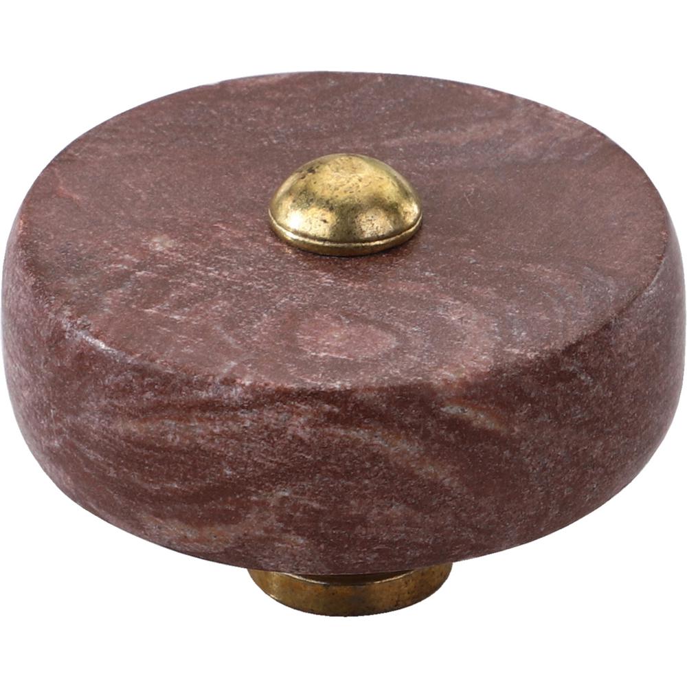 Mascot Hardware Tacoma 1 1 2 In Textured Brown Cabinet Knob Ck720