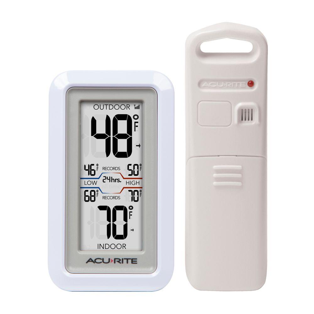 OUTDOOR WINDOW THERMOMETER IN-123 READ OUTSIDE TEMPERATURE FROM INDOORS