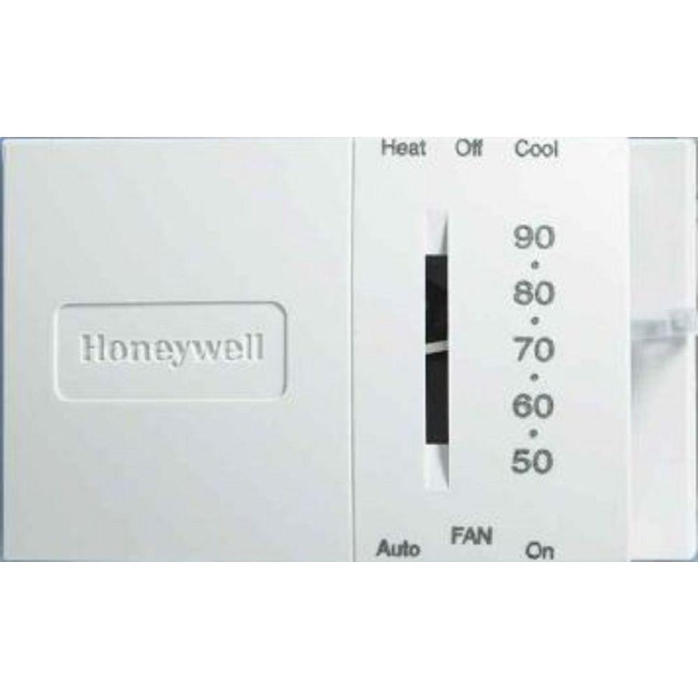 Honeywell Home Horizontal NonProgrammable Thermostat with 1H Single