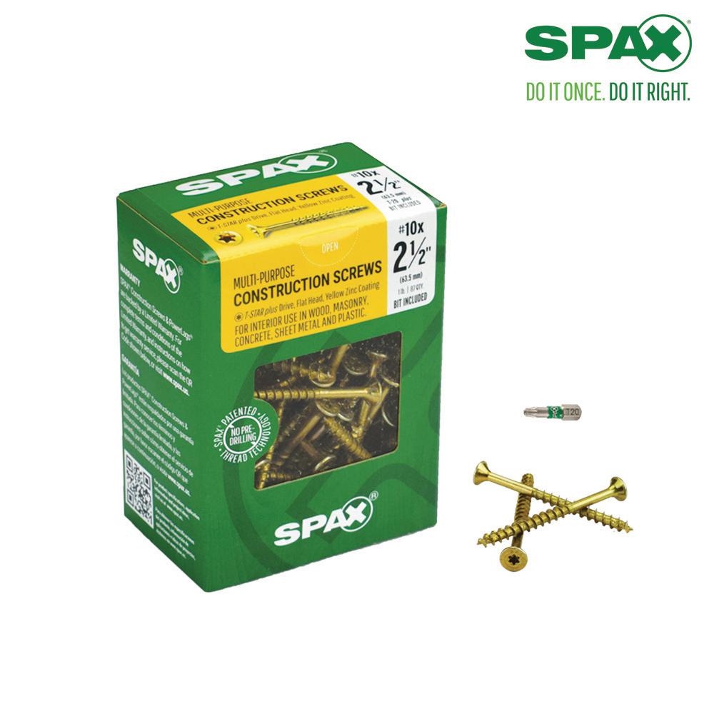 Torx Flat Head Self Tapping Floorboard Screws Type F 1//4/"-20 x 2-1//4/" QTY 100