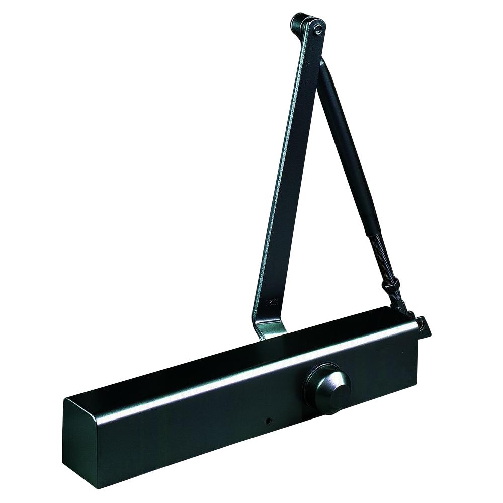 Size 2 TC2202-DU Global Door Controls Commercial Door Closer in Duronotic