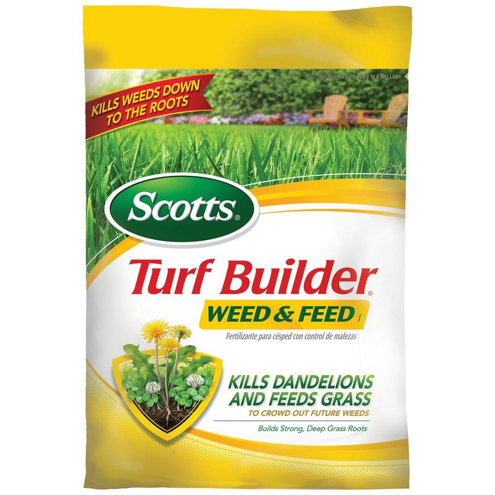 Scotts Turf Builder 13.58 lb. 5M Halts Crabgrass Preventer-32367D ...