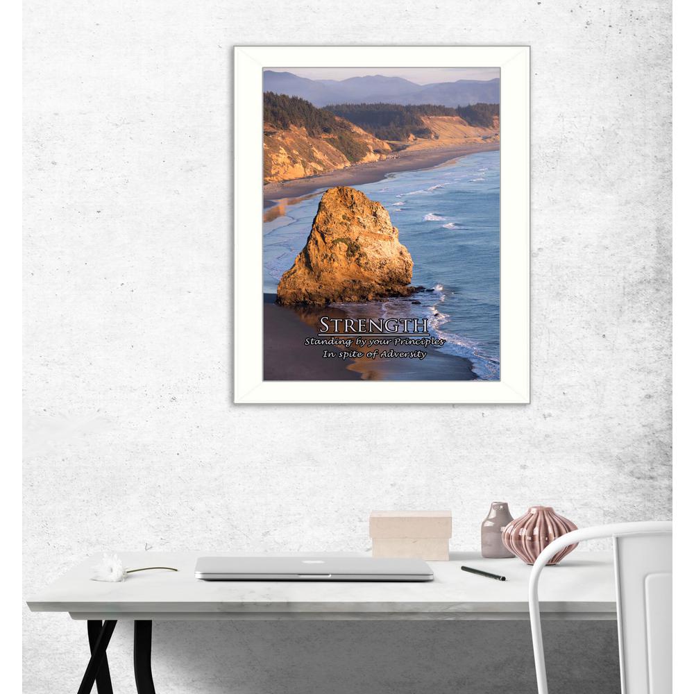 14 In X 18 Strength By Trendy Decor 4u Printed Framed Wall Strength By Trendy Decor 4u Printed Framed