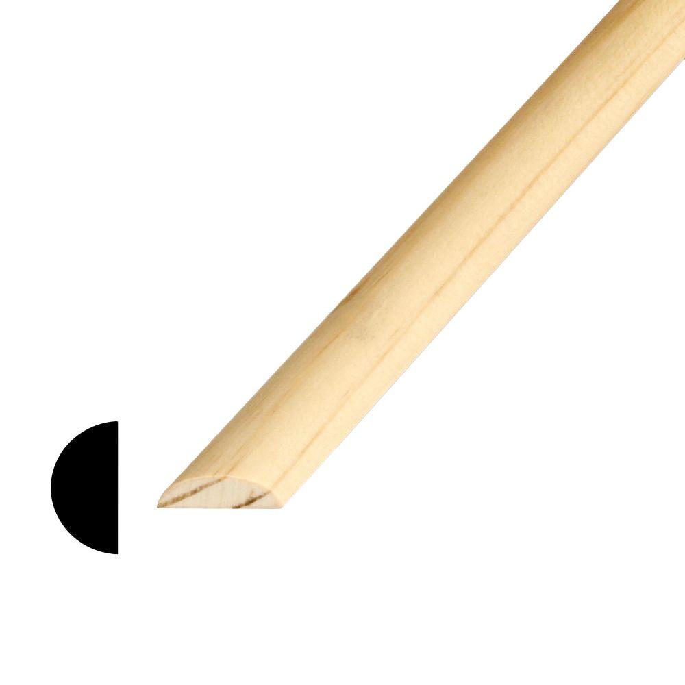 Half Round Moulding Moulding & Millwork The Home Depot