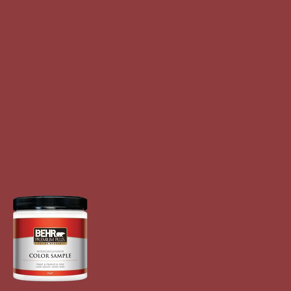 Behr Premium Plus 8 Oz 160d 7 Cranberry Whip Flat Interior 160d 7 Cranberry Whip Flat Interior Exterior