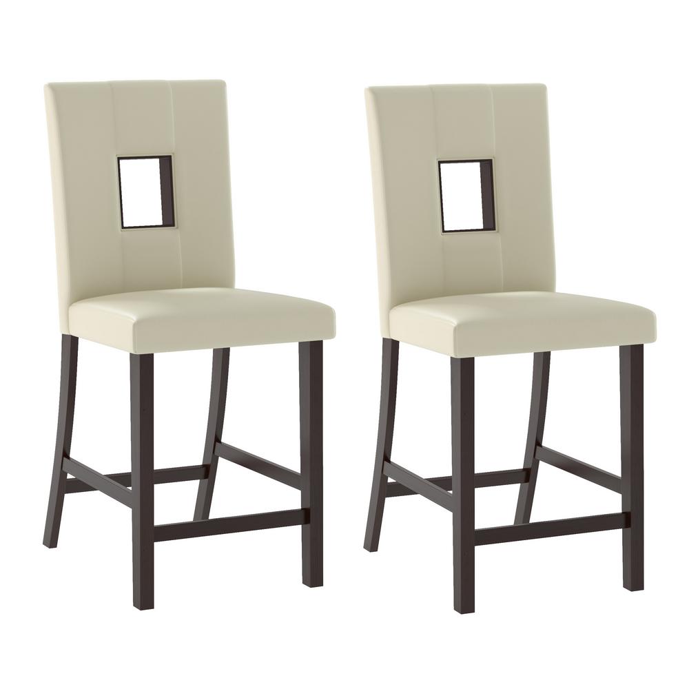 White Faux Leather Dining Chairs Kitchen & Dining Room Furniture