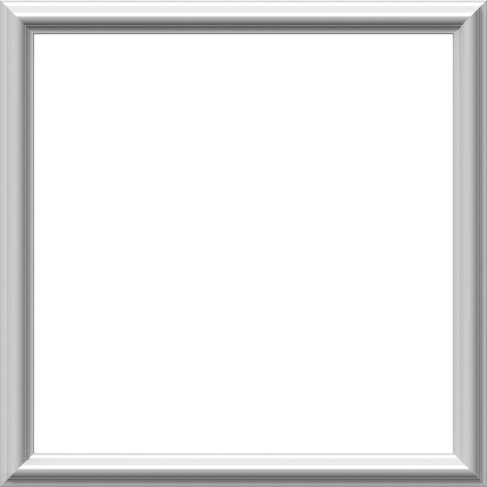 Ekena Millwork 24 In W X 24 In H X 1 2 In P Ashford Molded Classic Wainscot Wall Panel Pnl24x24as 01 The Home Depot