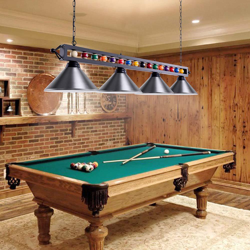 replacement glass shades for pool table lights
