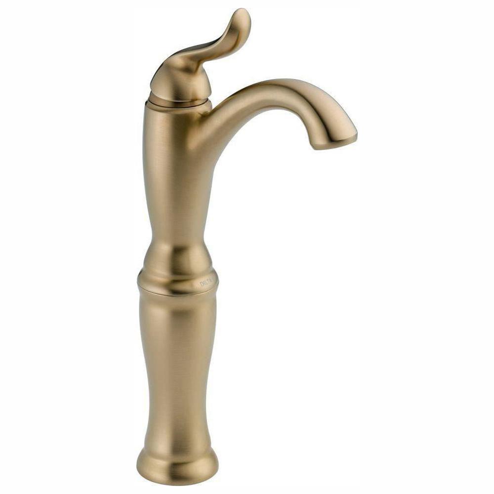 Delta linden single hole faucet