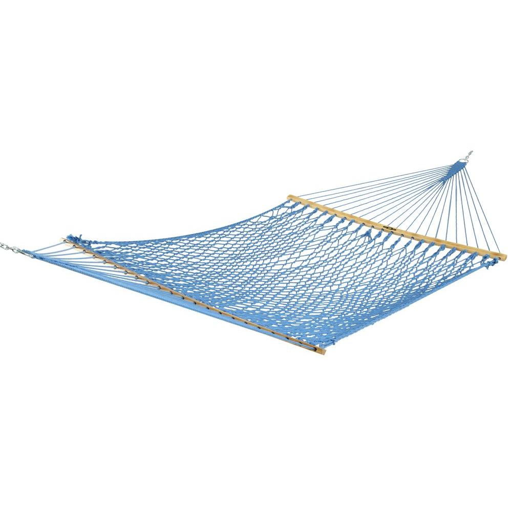 Pawleys Island 13 ft. Presidential Patio DuraCord Rope Hammock in Coastal Blue by Pawleys Island