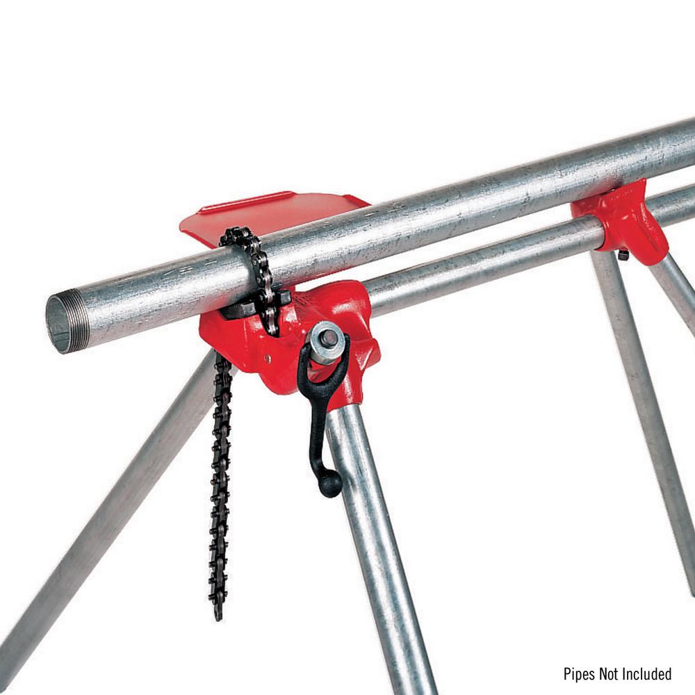 Ridgid 1 8 In To 4 In Model 25a Bench Yoke Vise 40100 The Home