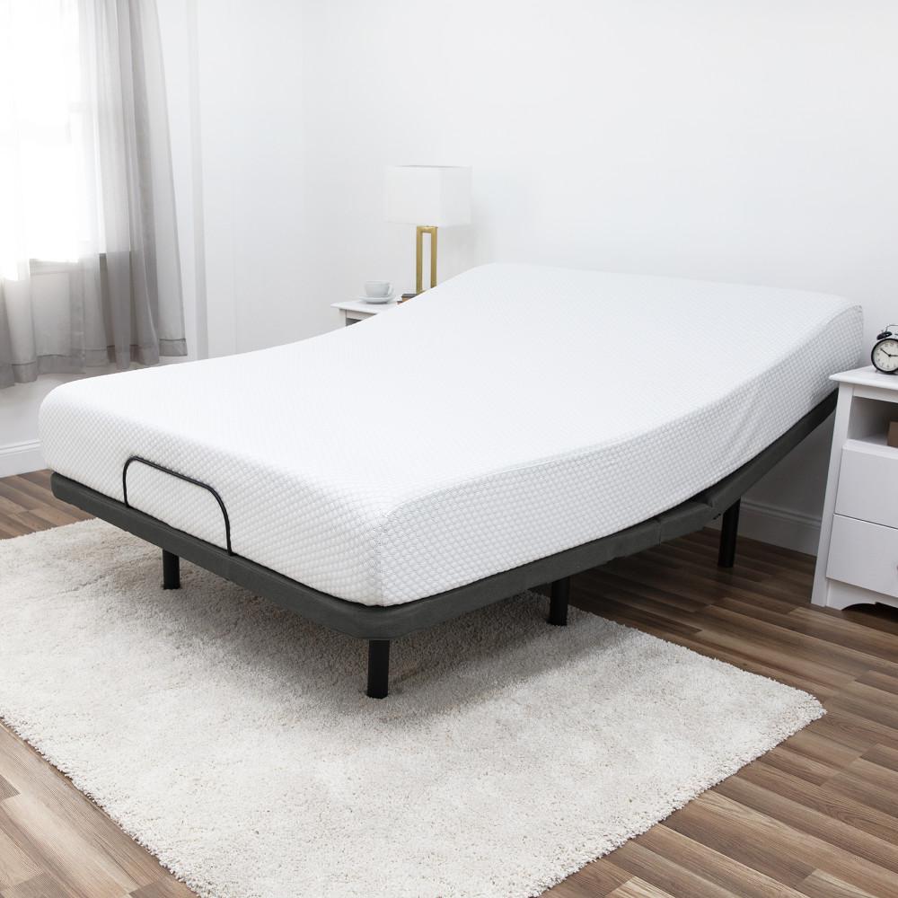 Biopedic Queen Memory Foam Mattress And Adjustable Base