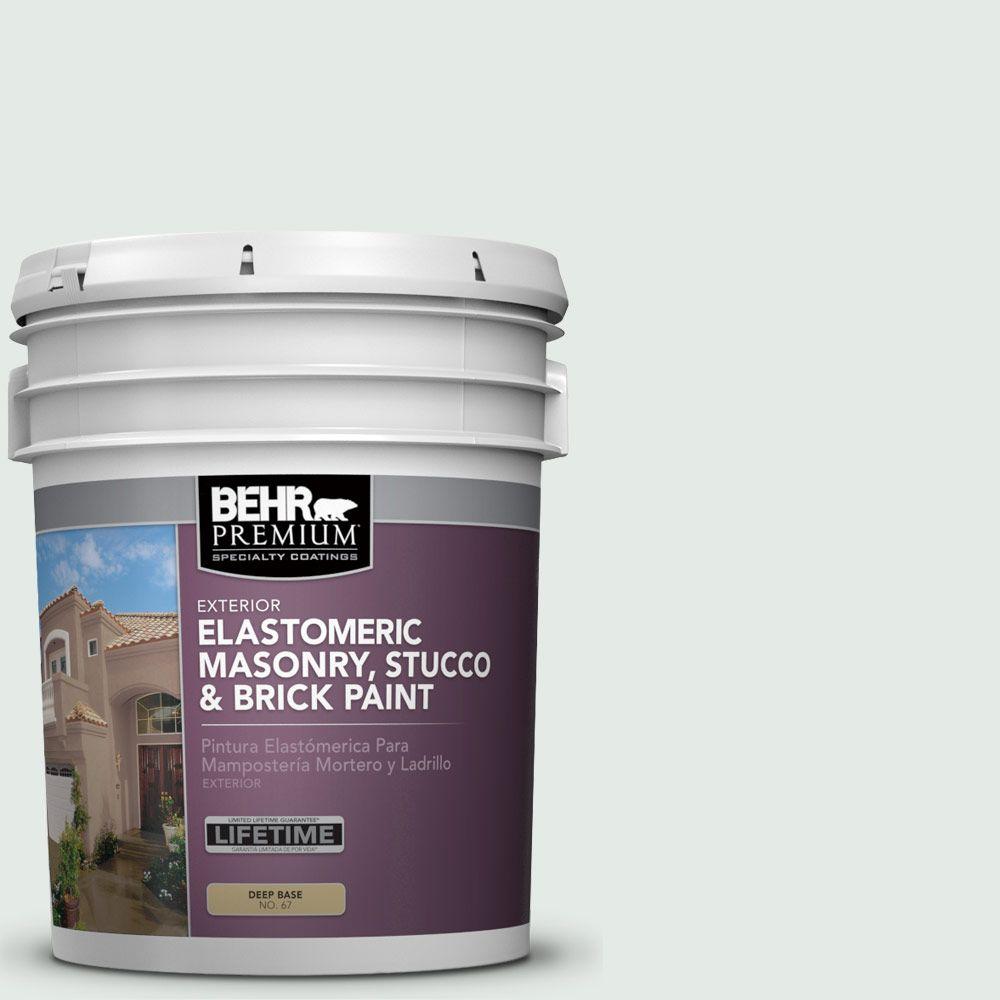 BEHR Premium 5 gal. MS63 White Clad Elastomeric Masonry BEHR Premium 5 gal. MS63 White Clad Elastomeric Masonry