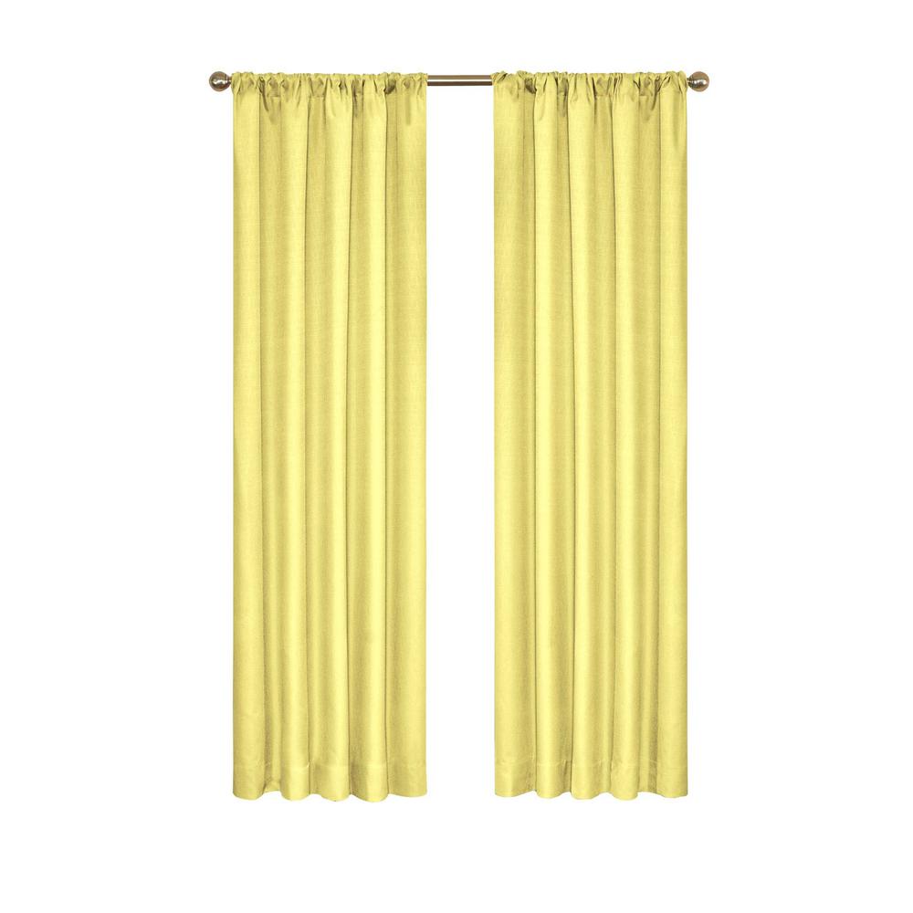 Eclipse Yellow Curtains Drapes Window Treatments The