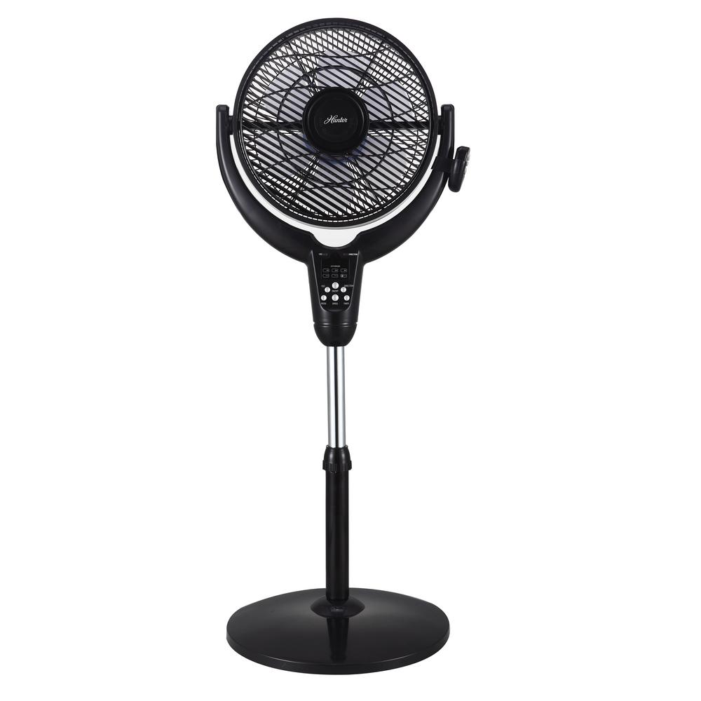 Hunter Plug In Pedestal Fans Floor Fans The Home Depot