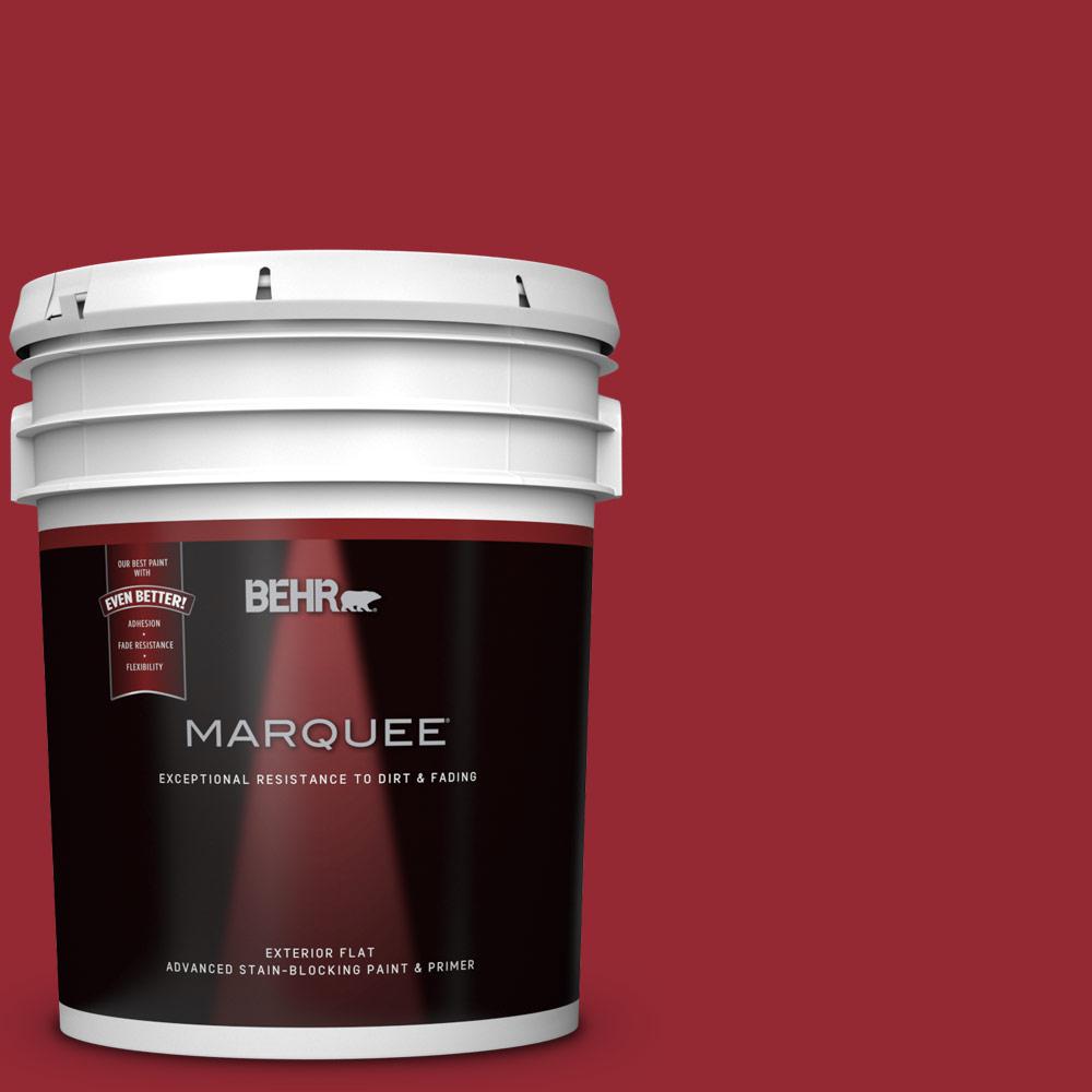 BEHR Premium Plus Ultra 5gal. S1307 Cherry Cola Flat Exterior Paint485305 The Home Depot