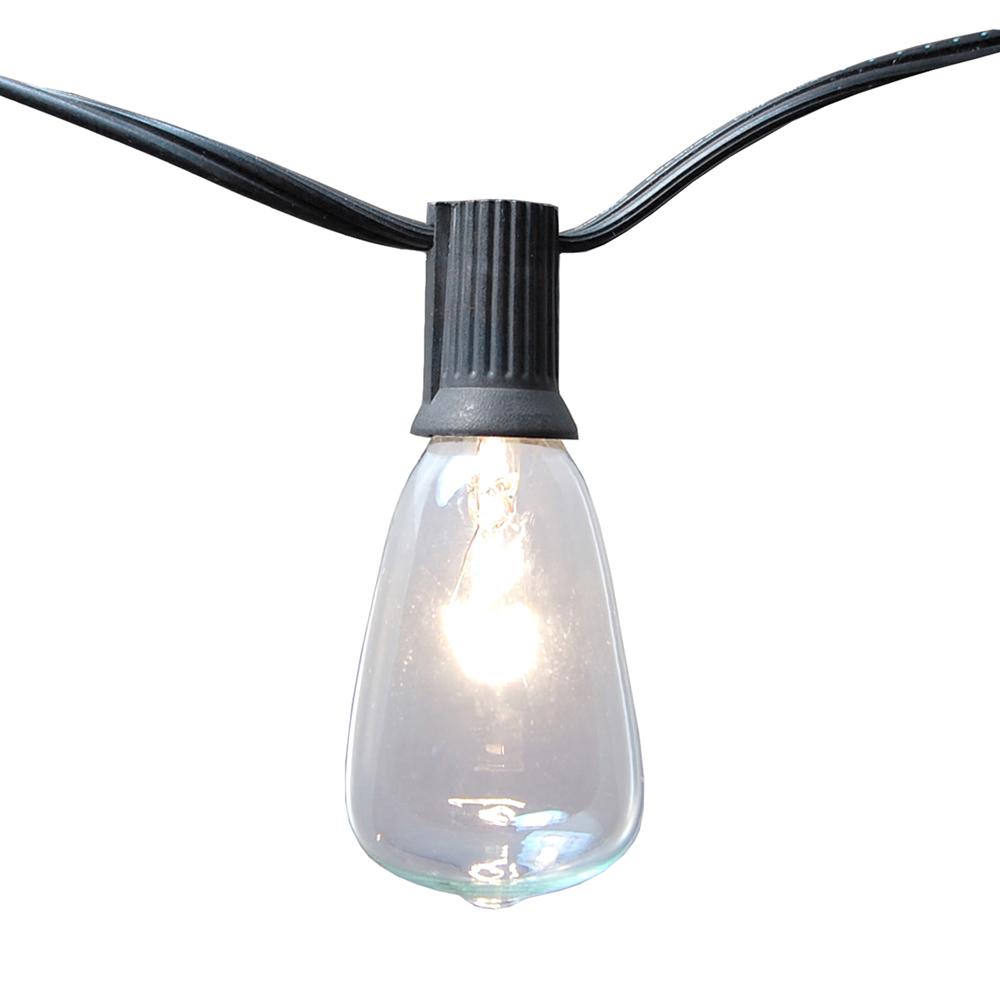 String Lights Outdoor Specialty Lighting The Light Edison Bulb String Lights In Clear 10 Pack