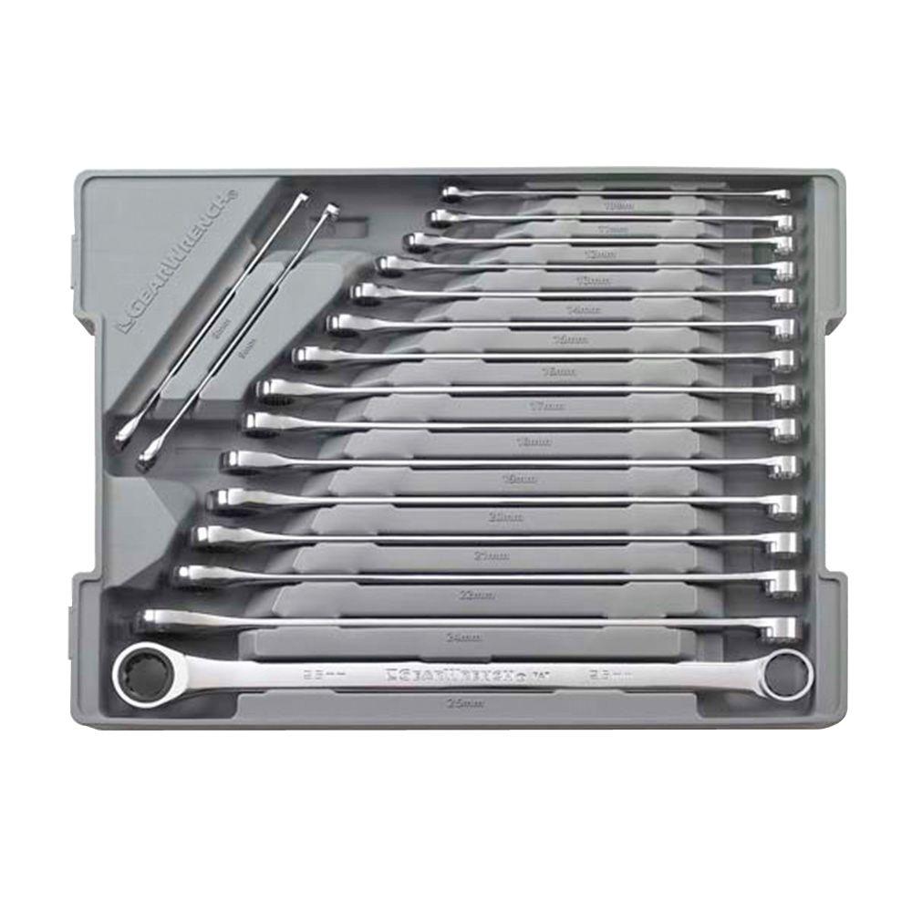GearWrench GearBox Metric Master Wrench Set (17Piece)85989 The Home