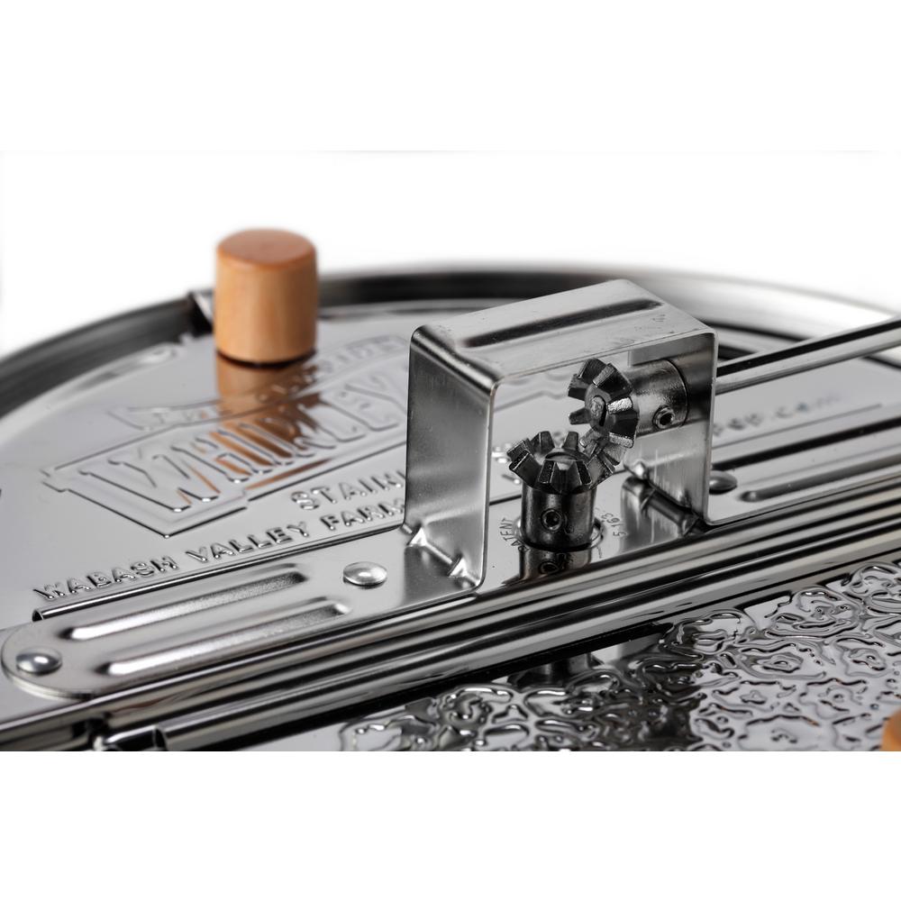 Wabash Valley Farms WhirleyPop 10Piece Stainless Steel Stovetop