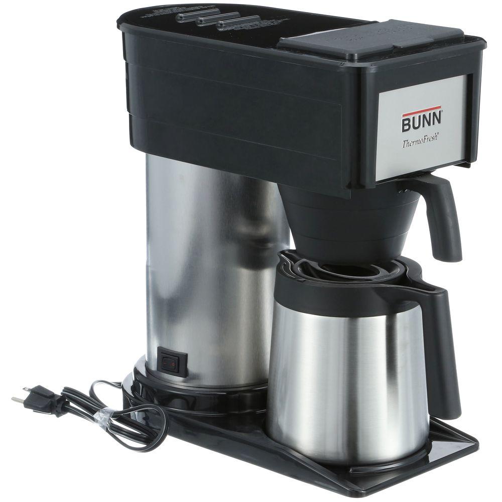 Bunn Bxb 10 Cup Home Coffee Brewer 38300 0067 The Depot Btx 10 Cup Thermal Home Coffee Brewer