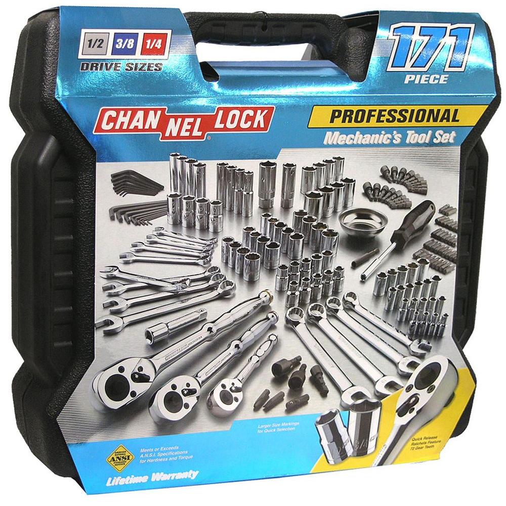 Diy Tools Workshop Equipment 200 Pc Channel Lock Mechanics Ratcheting Wrenches Comprehensive Tool Set Kisetsu System Co Jp