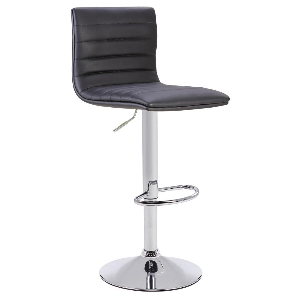 Poly And Bark Roberta Adjule 23 In To 32 Black Barstool Poly And Bark Roberta Adjule 23 In To 32 Black Barstool Set