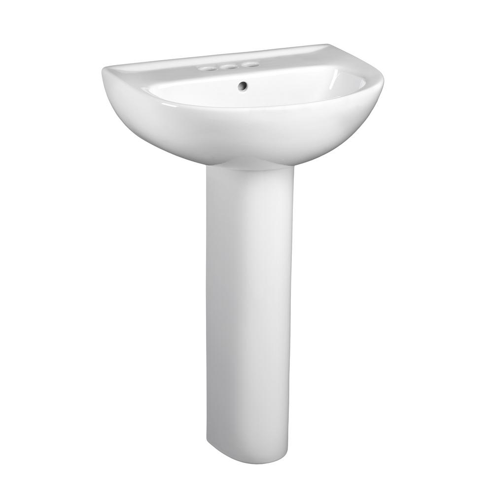 American Standard Ravenna Pedestal In White 0041 000 020 The