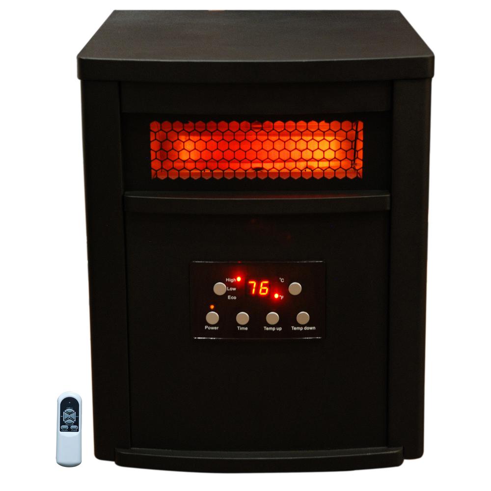 299 Life Smart 3 Quartz Element Freestanding Infrared Fireplace At Menards Infrared Fireplace Infrared Heater Fireplace Dimensions